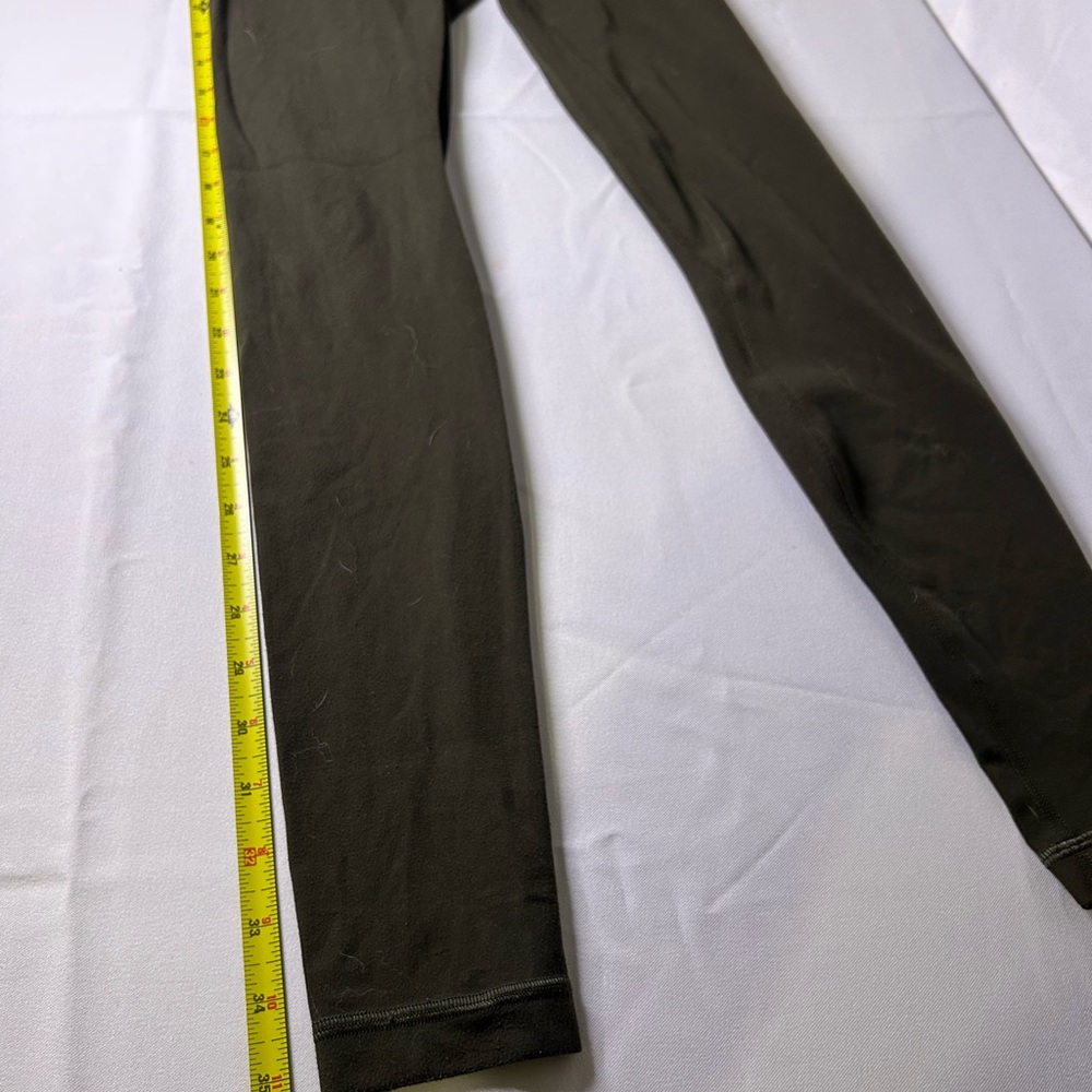 Lululemon leggings Olive Green High-Waisted Leggings 0 - Picture 7 of 9
